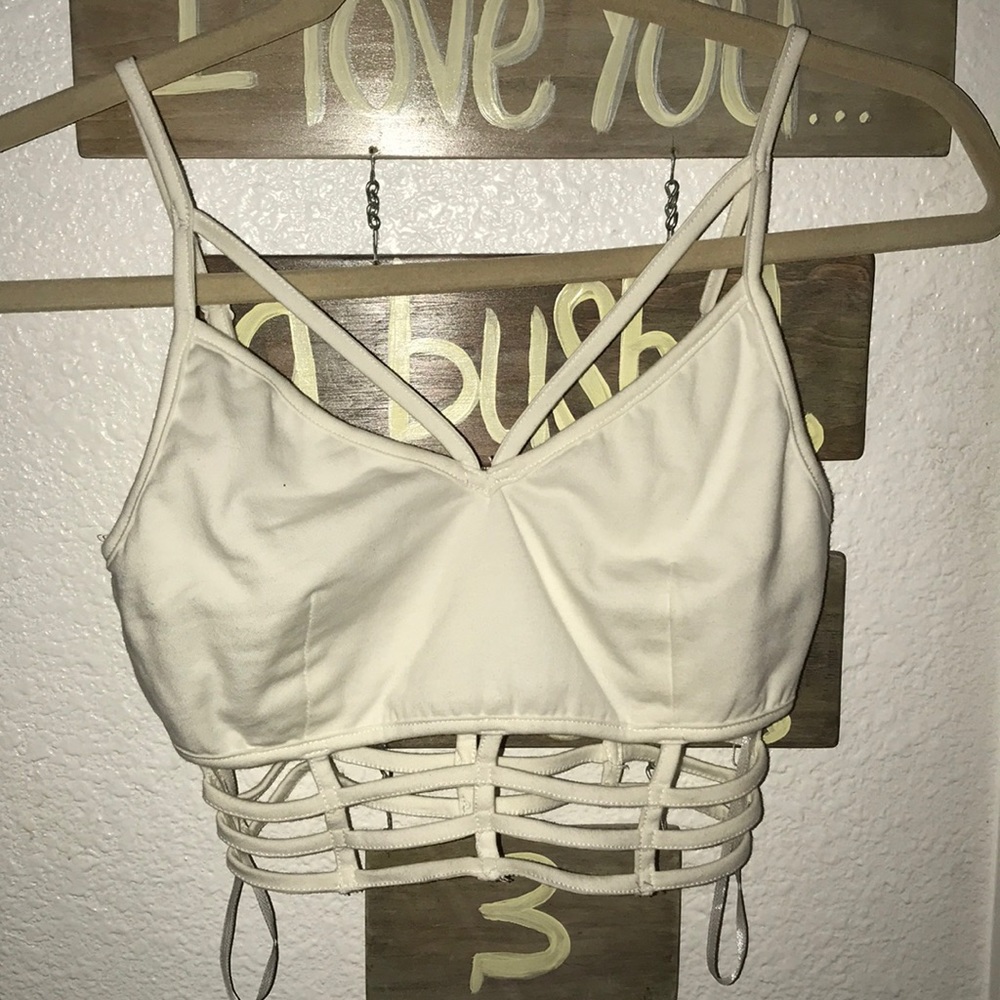 ❗️SOLD❗️Reverse crop top